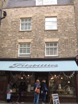 ケンブリッジのおしゃれカフェ Fitzbillies Cambridge ナースなロンドン Nursing In London