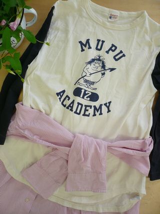 メンズ チャンピオン カットソー シャツ ストライプ 半額 割引 買取り 夏服 セオリー リサイクルショップ 古着 岡山県 津山市_c0170520_11492026.jpg