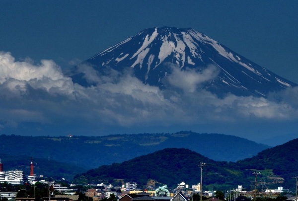 30/May  富士山とシジュウカラと夾竹桃_e0149934_22115084.jpg