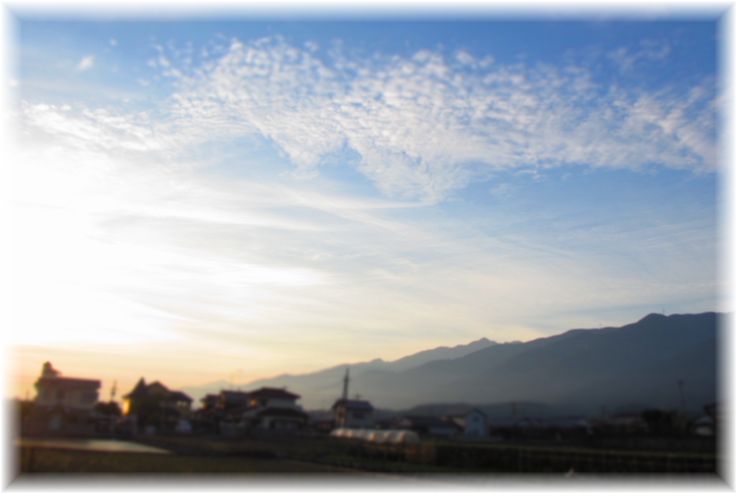 朝景色・・・♪_d0175974_20185393.jpg