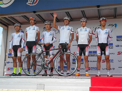 金栄堂サポート:明治大学自転車部・松本祐典選手 ツアーオブジャパンご報告&Fact®インプレッション!_c0003493_9375586.jpg