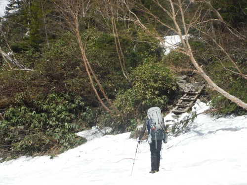 新穂高から槍ヶ岳へ！！(1日目)_b0326303_09414340.jpg