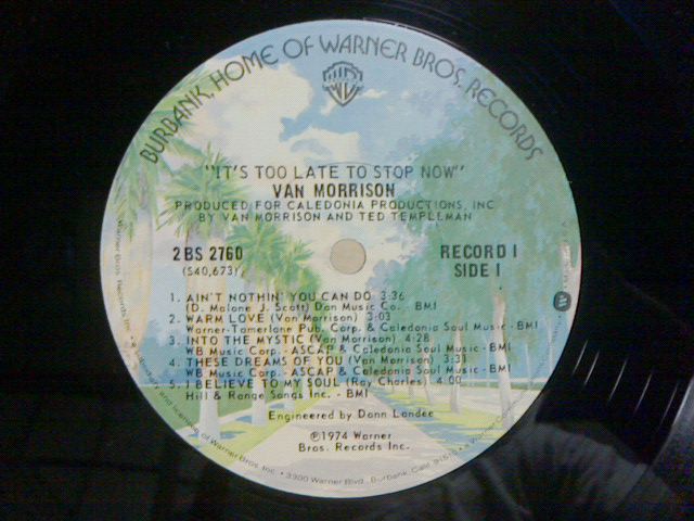 It\'s Too Late To Stop Now / Van Morrison_c0104445_22383496.jpg