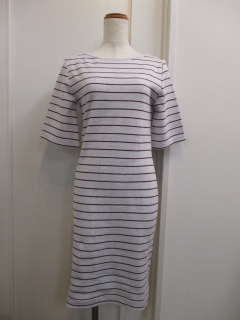 スナイデル Snidel ボーダーワンピース Dimanche News Blog