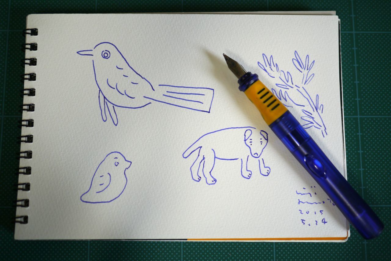 万年筆イラスト トコトコブログ