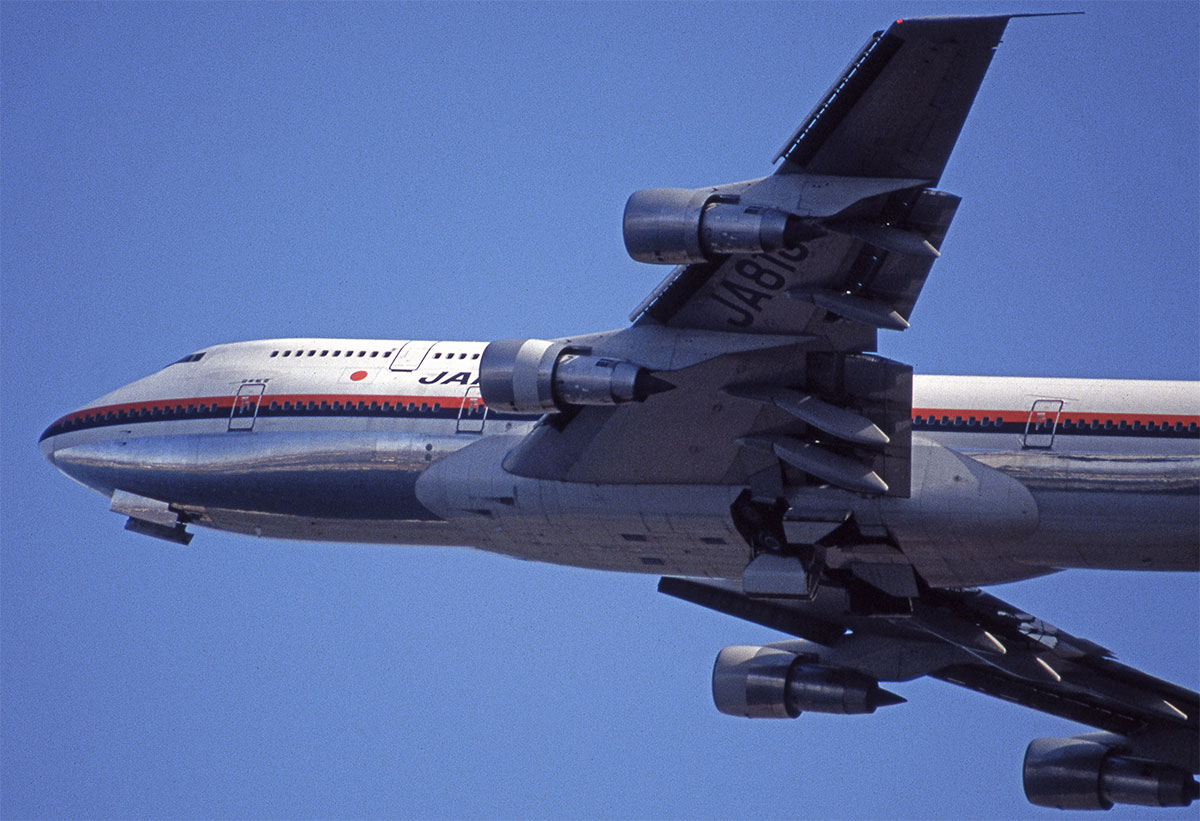 BOEING 747-300 / JA813J : SKY LOUNGE GARDEN -transporter side-