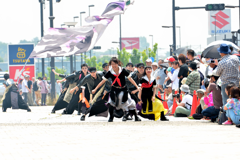 ちばYOSAKOI2015 お披露目会　「鴉」　（敬称略）_c0276323_0555213.jpg