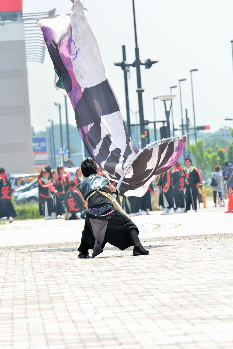 ちばYOSAKOI2015 お披露目会　「鴉」　（敬称略）_c0276323_0582061.jpg