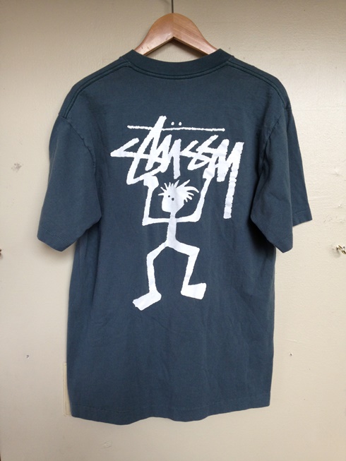 USA製のSTUSSY　Tシャツ。オールドステューシー、00\'s、90s、MADE　IN　USA_e0240460_21235215.jpg