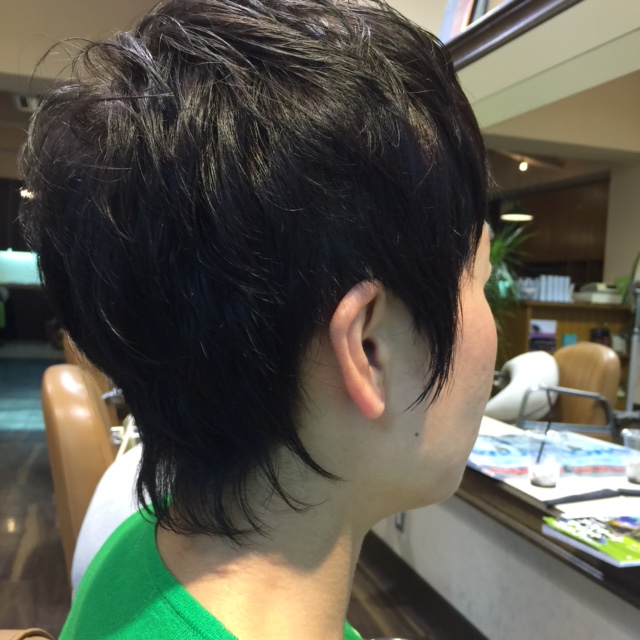 襟あし長めのちょいウルフ ベリーショート編 Belin S Blog