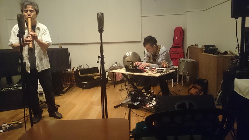 神保町 試聴室 松研 デュオシリーズ 松本健一 Sax 尺八 臼井康浩 G 加藤一平 G 写真 ギタリスト加藤一平のブログ