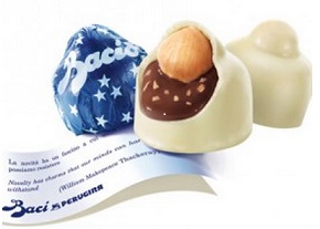“Baci”チョコレートの誕生秘話・・・_f0172744_1013779.jpg