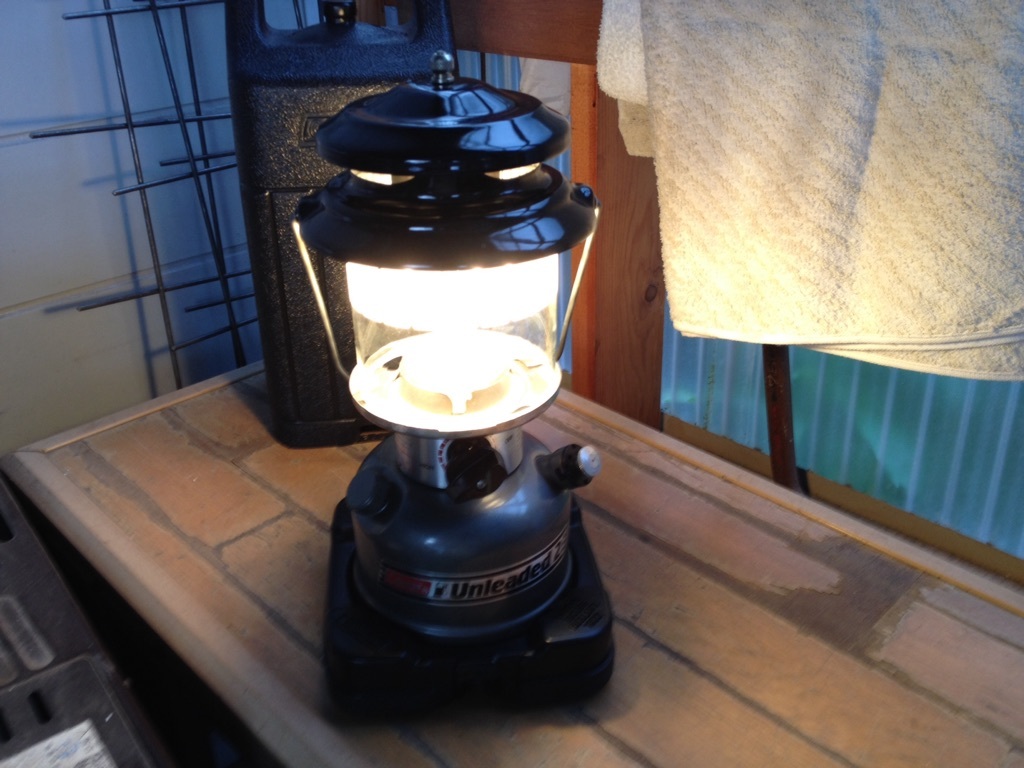 続・コールマンunleaded 285 なんか暗くね？ポンプ交換もして