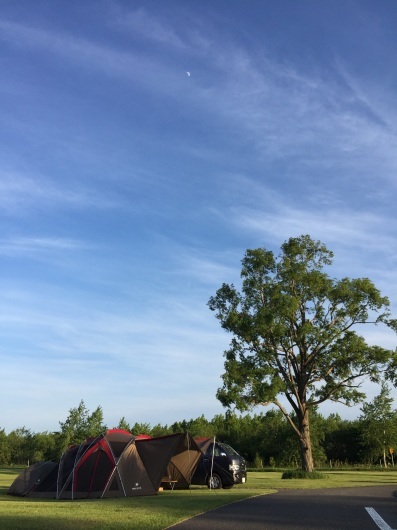 十勝へキャンプに行ってきました。