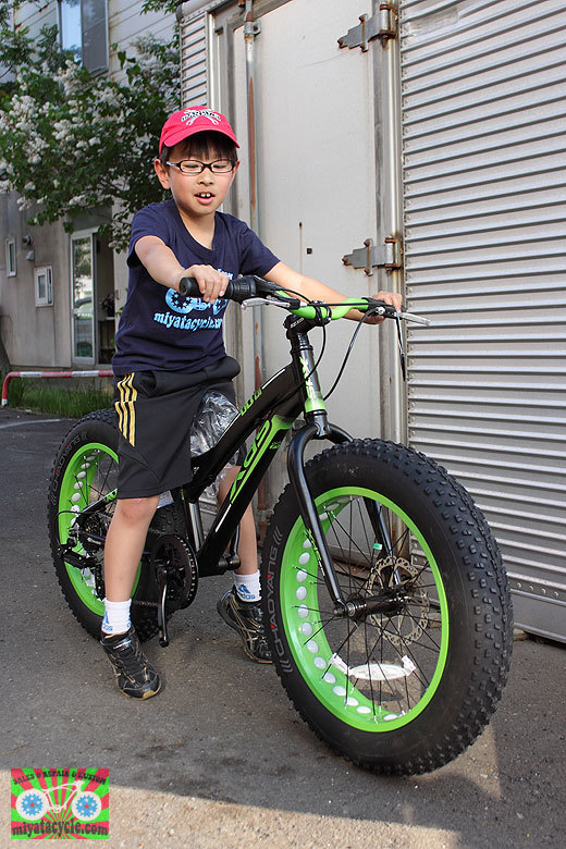 お子様も乗れる２０インチ ファットバイク みやたサイクル自転車屋日記