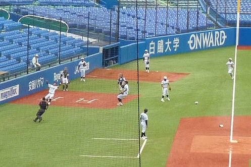 中央大対亜細亜大　５月１９日　東都大学野球１部　後半_b0166128_14225143.jpg