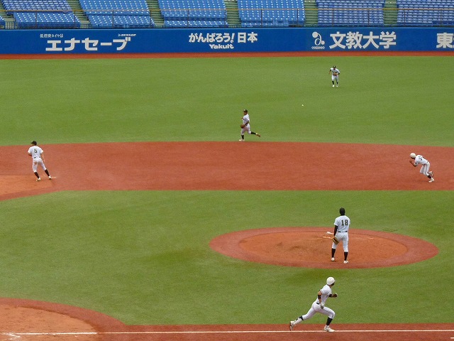 中央大対亜細亜大 5月19日 東都大学野球1部 後半_b0166128_14435720.jpg
