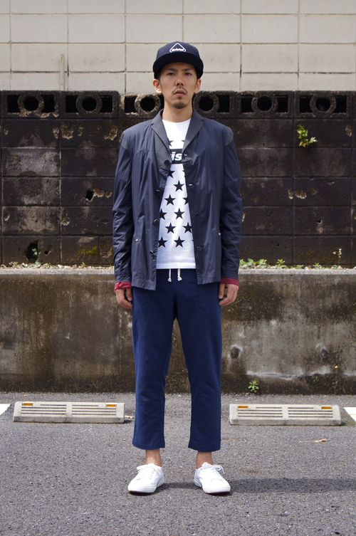 F.C.R.B., nonnative - NAVY & WHITE!!_c0079892_19344128.jpg