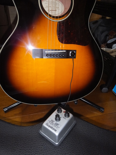 中古】Guyatone GP-24 アコースティックギター用ピックアップ