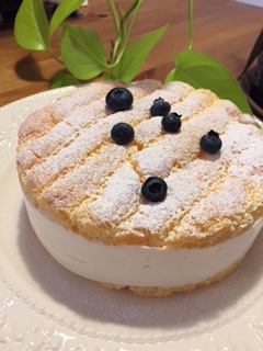 ココナッツムースケーキ はっぴ Sweets Lesson S