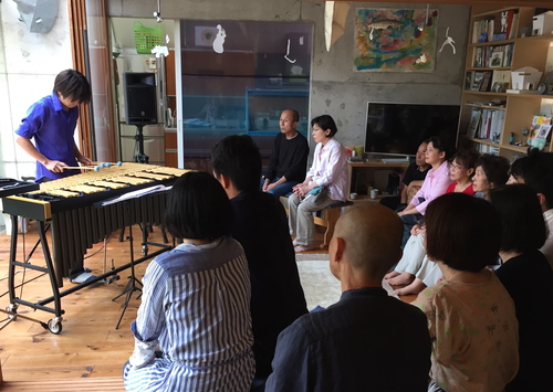 大久保貴之 Vibraphone Concert in Glass Pyramid 2_b0151262_14425497.jpg