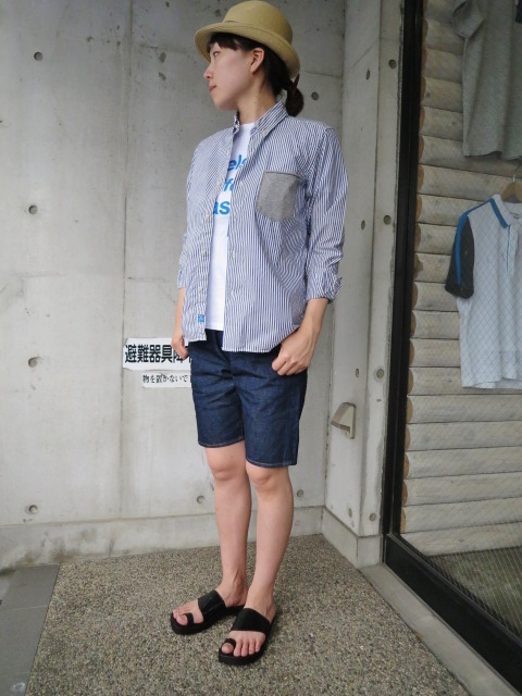 Kato の夏です。Kato のSHORTS です。。。尾錠付きDENIM SHORTS!★!_d0152280_23464621.jpg