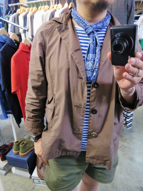 Kato の夏です。Kato のSHORTS です。。。尾錠付きDENIM SHORTS!★!_d0152280_23521861.jpg