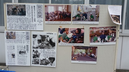 沼津中央高校でセラピードッグPR!_d0050503_782670.jpg
