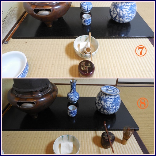 茶道具 長板 黒搔合塗 一双（風炉長板と炉長板）