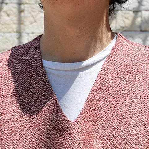 Linen Vest -FRANK LEDER-_d0158579_1604890.jpg