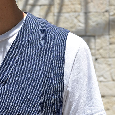 Linen Vest -FRANK LEDER-_d0158579_1692226.jpg
