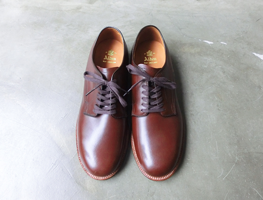 Alden】 #53713 Hunter Brown Calf Plain Toe / Military Last Alden】 #53713 Hunter Brown Calf Plain Toe / Military Last