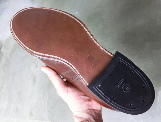 Alden】 #53713 Hunter Brown Calf Plain Toe / Military Last Alden】 #53713 Hunter Brown Calf Plain Toe / Military Last