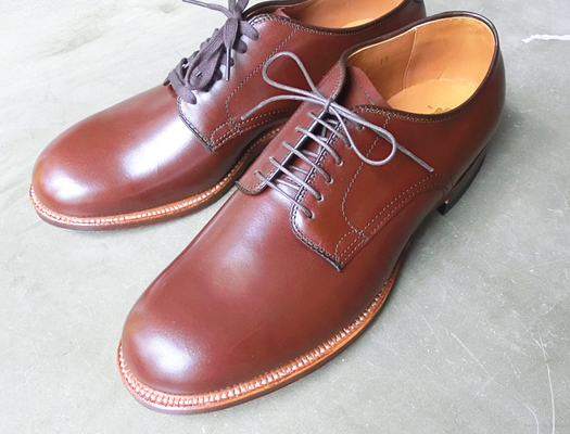 【Alden】 ＃53713 Hunter Brown Calf Plain Toe / Military Last_f0226045_1585338.jpg