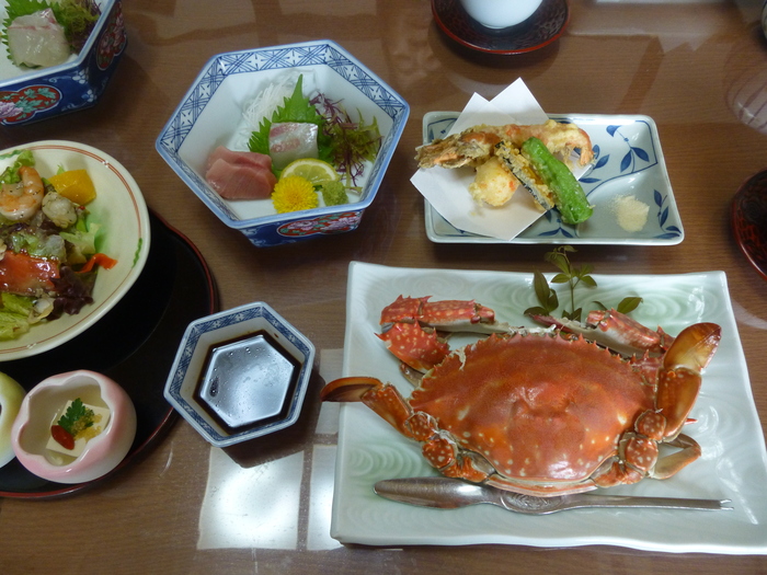今日のランチ ２４ 竹崎カニ 谷口まさる 武雄見聞記
