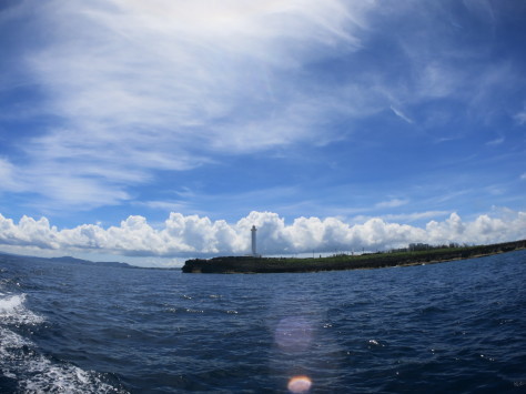 6月10日完璧夏の空と雲。残波岬ダイビング＆スノーケル_c0070933_16442805.jpg