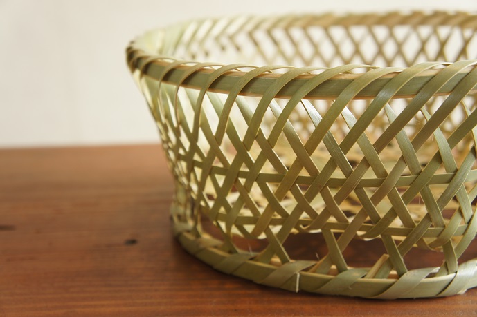 茶碗かご 竹かご 竹細工 竹製品 勢司恵美 作家もの 茶碗かご 竹