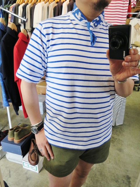 BARBARIAN ・・・ Light Weight Cotton BORDER TEE!★!_d0152280_17485744.jpg