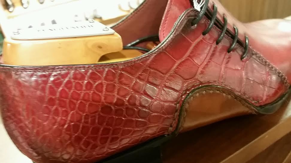 アリゲーター コンビシューズby【Magnanni】_d0166598_16442787.jpg