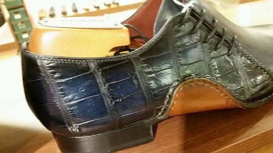 アリゲーター コンビシューズby【Magnanni】_d0166598_16445397.jpg