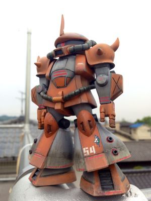 グフ飛行試験型完成 真人間モドキ製作所