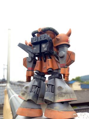 グフ飛行試験型完成 真人間モドキ製作所