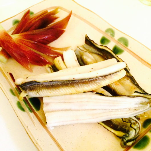 穴子白焼き 父が釣った穴子 八百屋のおっちゃんと私のレシピnae