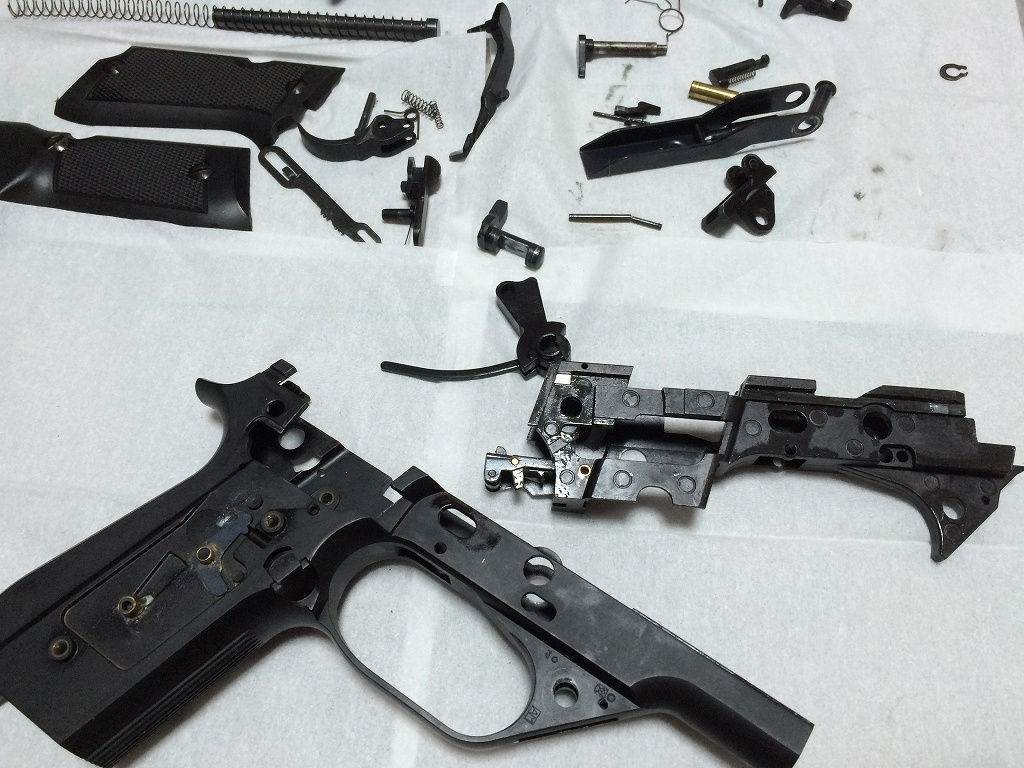 KSC M93RⅡのセミが不安定（2～3バーストになる）を解消する