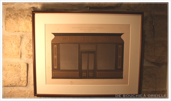 dessin ancien -Devanture de Magasin- 店舗ファサードの古い図面 _d0184921_16193443.jpg