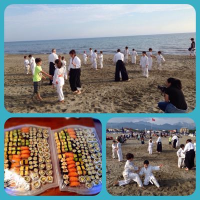 合気道のお食事会 (Festa di Aikido)_f0336325_1155368.jpg