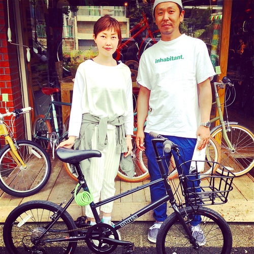 ☆今日のバイシクルガール10本立て☆ 自転車女子 おしゃれ 自転車ガール ミニベロ クロスバイク ロード _b0212032_20224181.jpg
