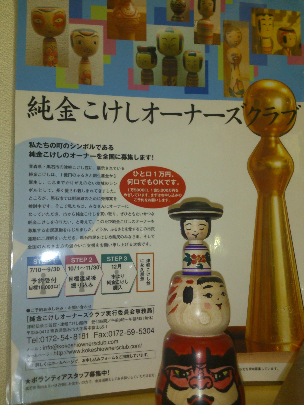 6月14日 きんのこけし_e0318040_1229289.jpg