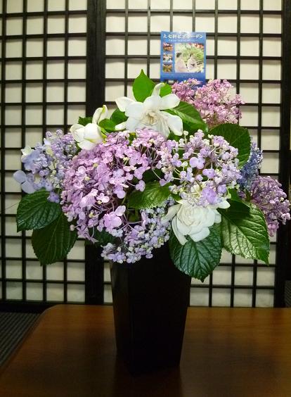 たくさんの素敵な着物姿のご来店と、美しい紫陽花の花。_f0181251_18215384.jpg