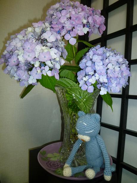 たくさんの素敵な着物姿のご来店と、美しい紫陽花の花。_f0181251_1823057.jpg